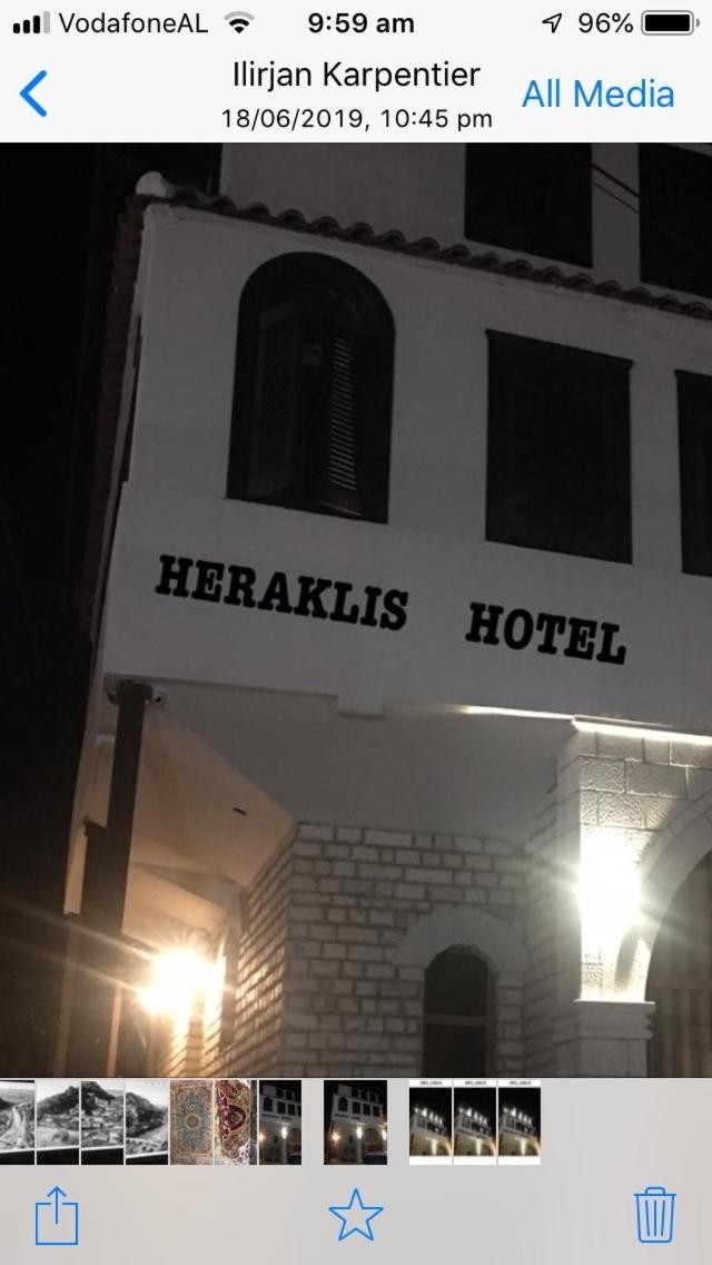 Heraklis Hotel Berat Kültér fotó